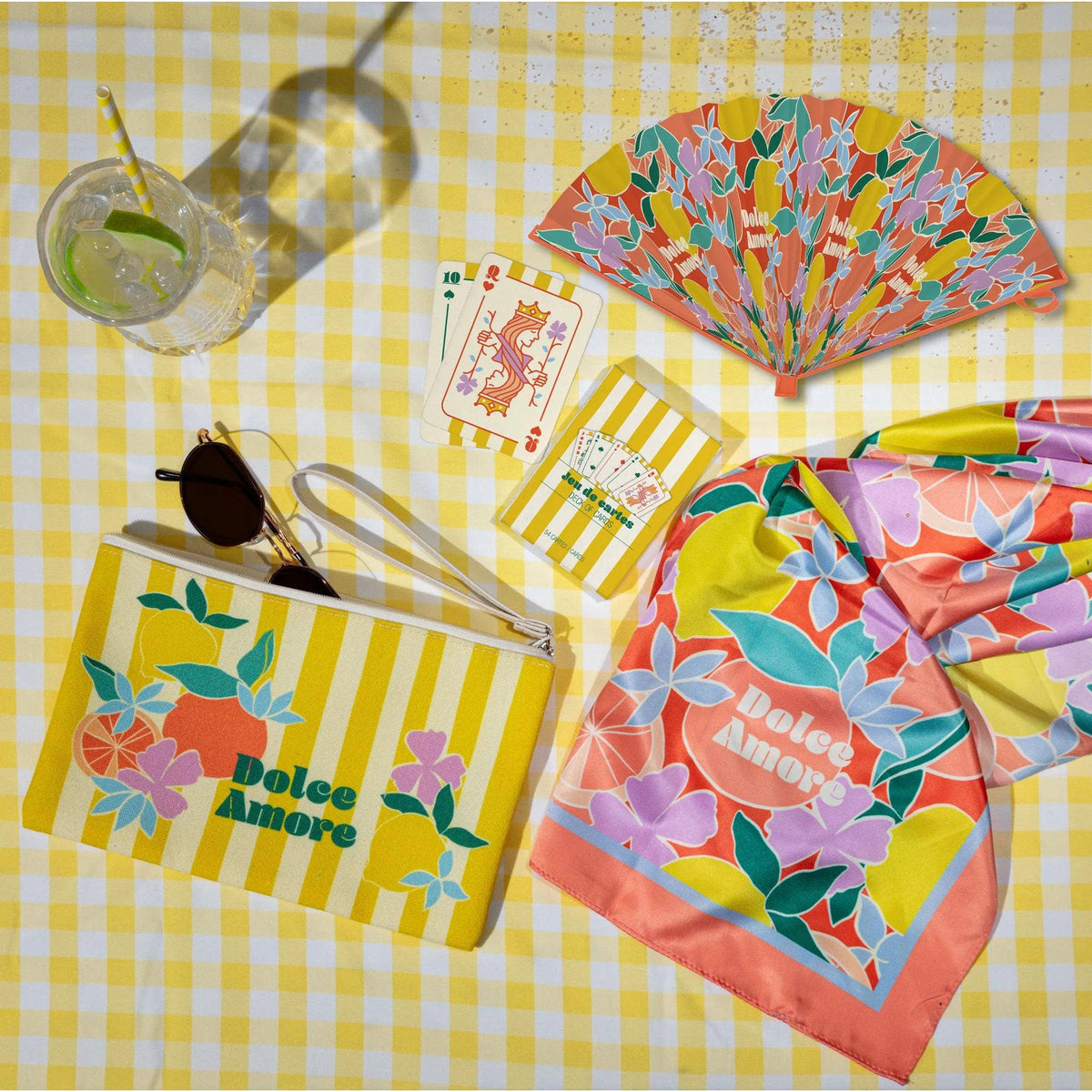 Buy Clairefontaine Dolce Amore Fan by Carte Blanche - at Hamish + Grace