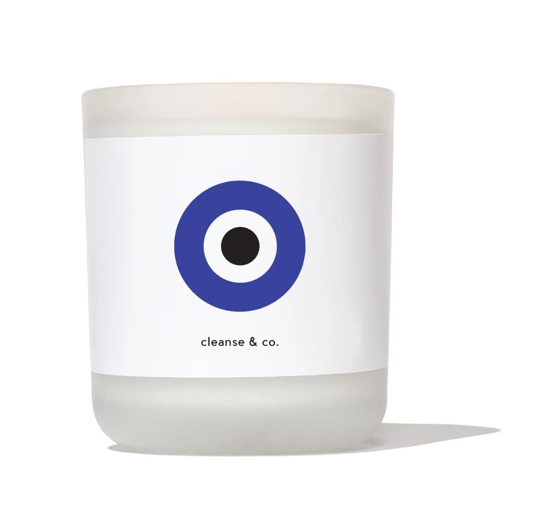 Buy Cleanse and Co - Evil Eye Protection Candle - Pistatio and Vanilla Malt by Cleanse And Co - at Hamish & Grace