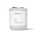 Buy Cleanse And Co - Pyrite Crystal Candle 400g - Pistachio Vanilla Malt by Cleanse And Co - at Hamish & Grace