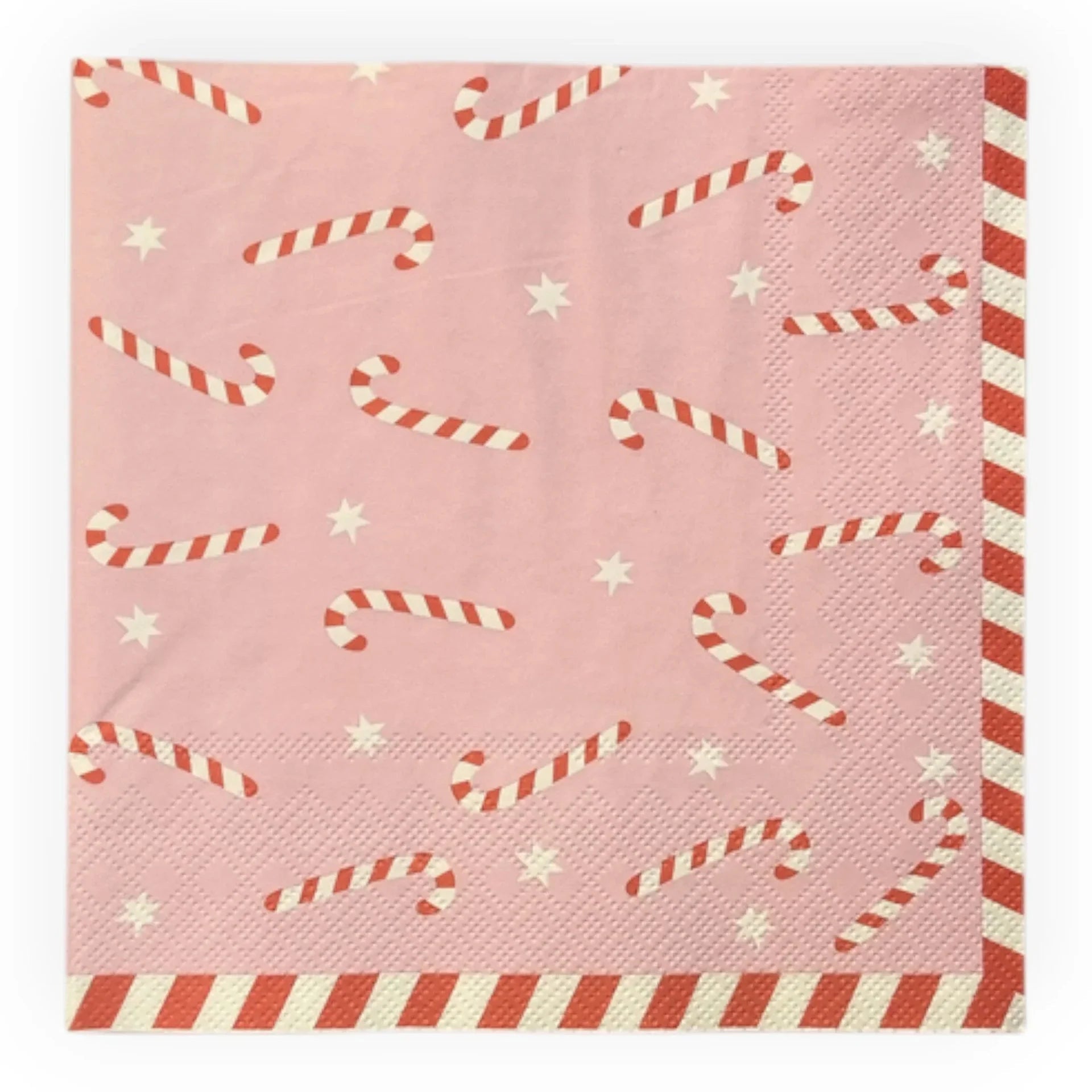Buy Coast to Coast - Candy Cane 20 pack 3ply Napkins by Coast to Coast - at Hamish + Grace