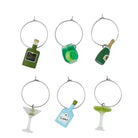 Coast to Coast Homeware Coast To Coast - Gimlet Set of 6 Resin Wine Charms