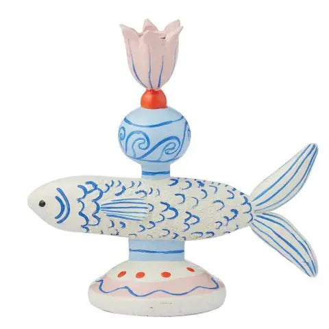 Coast to Coast Homeware Coast To Coast - Sardine Resin C'Holder 20x10.5x20cm Mult