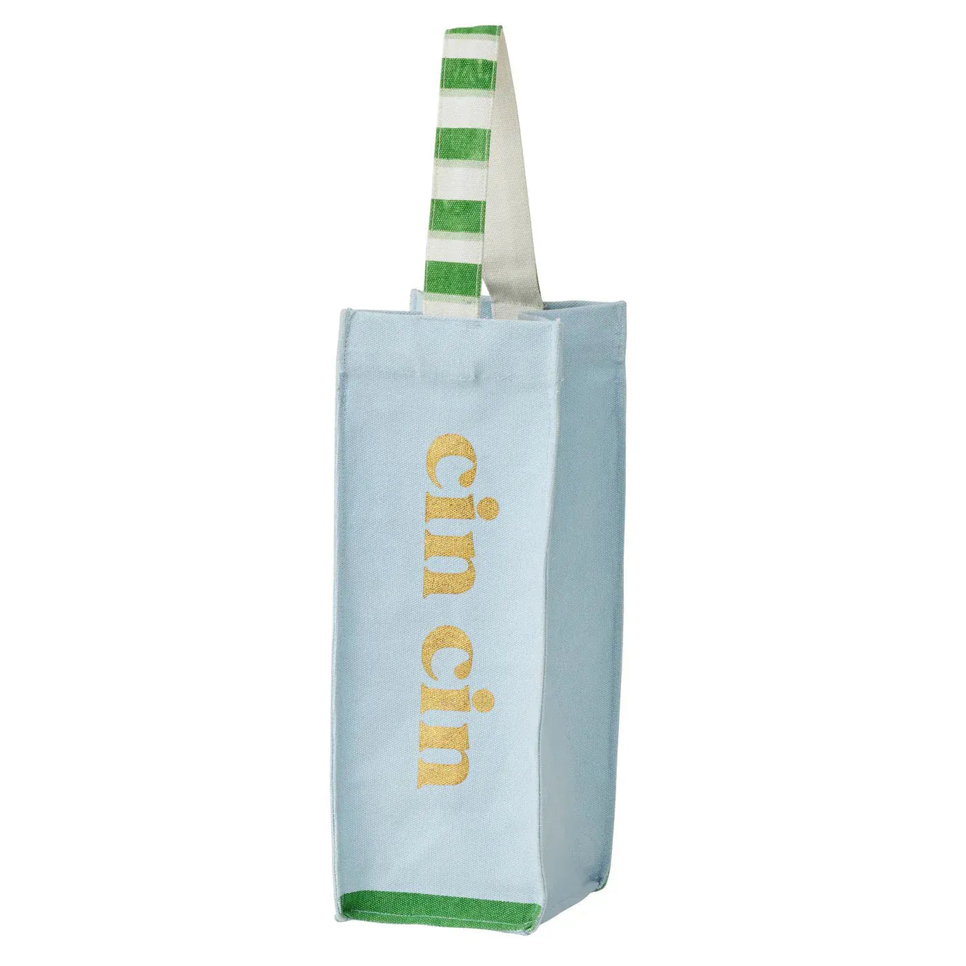 Coast to Coast Lifestyle Cin Cin Cotton Bottle Bag 10x10x32cm