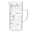 Buy Coast to Coast - Make Me A Cocktail Glass Jug 11x25cm by Coast to Coast - at Hamish + Grace