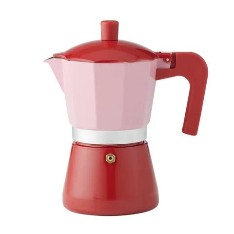 Buy Coast to Coast - Nero Stovetop Espresso Maker - 6 cups - Red/Pink by Coast to Coast - at Hamish + Grace