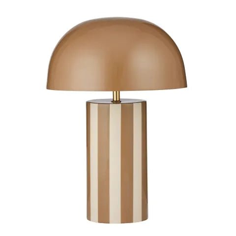 Buy Coast to Coast - Raya collection Lamp - Brown/Ivory by Coast to Coast - at Hamish + Grace