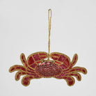 Buy Crabbing Around Sequin Tree Hanging Decoration by Velvet + Vixen - at Hamish & Grace