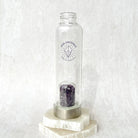 Buy Crystal Infused Water Bottles - Amethyst by Aus Crystals - at Hamish & Grace