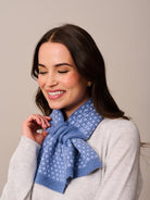 Buy Denim Luna Piccola Scarf by Tiger Tree - at Hamish & Grace