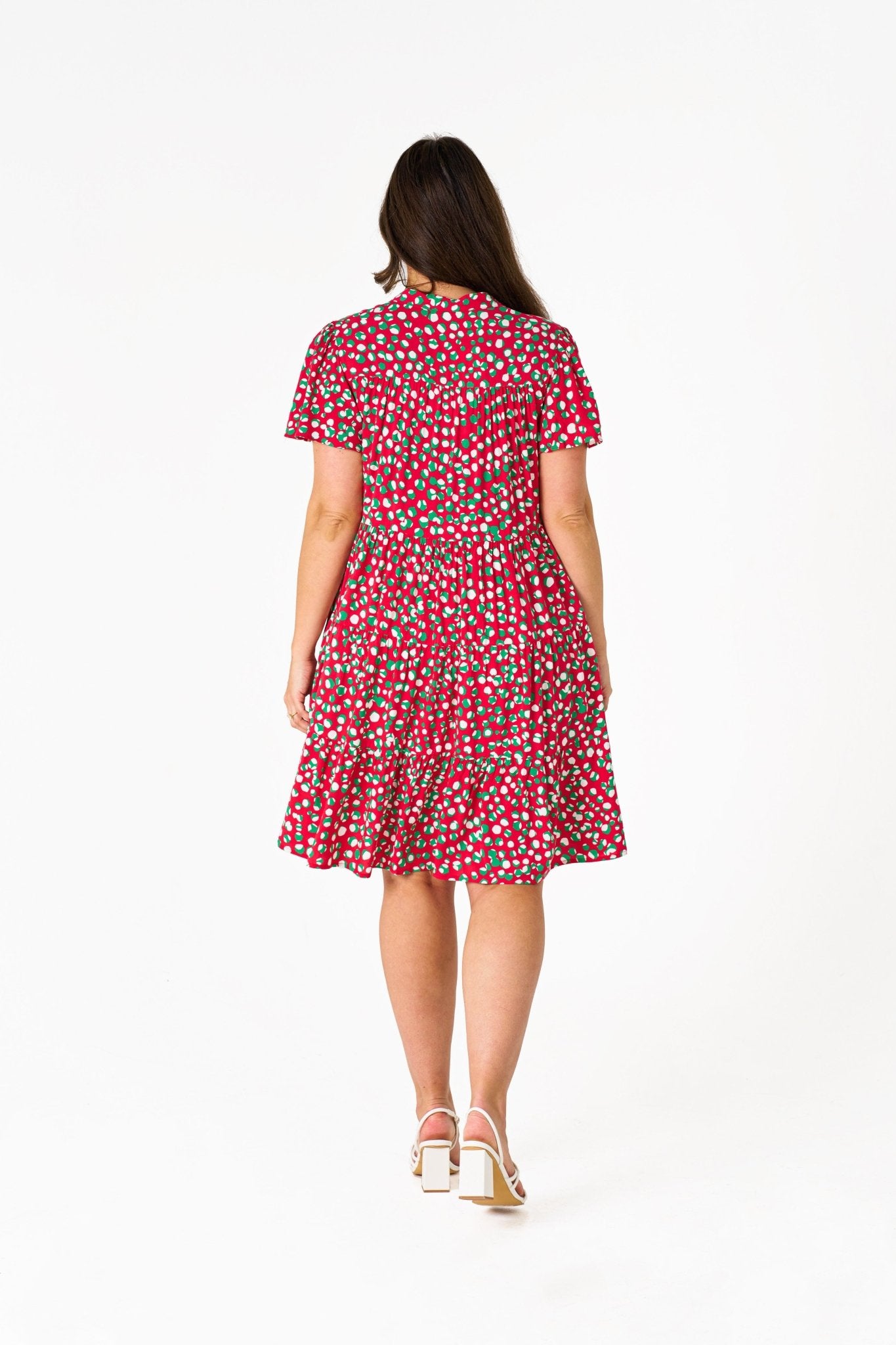 Buy Dotty Tiered Dress by Boho Australia - at Hamish & Grace