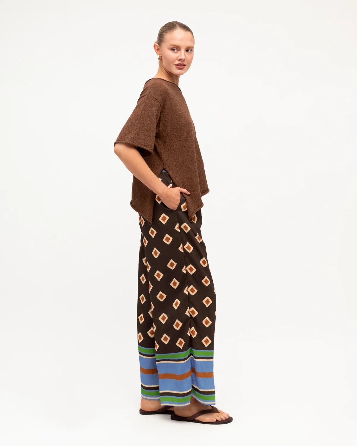 Buy Ebby and I - Resort Geo Pants by Ebby and I - at Hamish + Grace