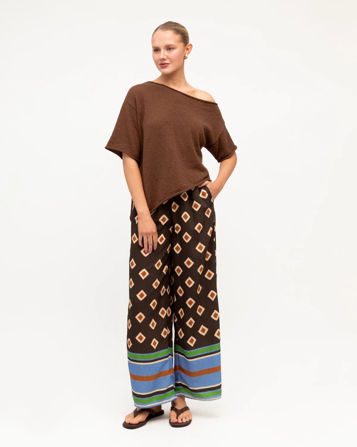 Buy Ebby and I - Resort Geo Pants by Ebby and I - at Hamish + Grace
