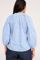 Buy Ella & Sunday - Carey Top Azure Spot by ella & sunday - at Hamish + Grace