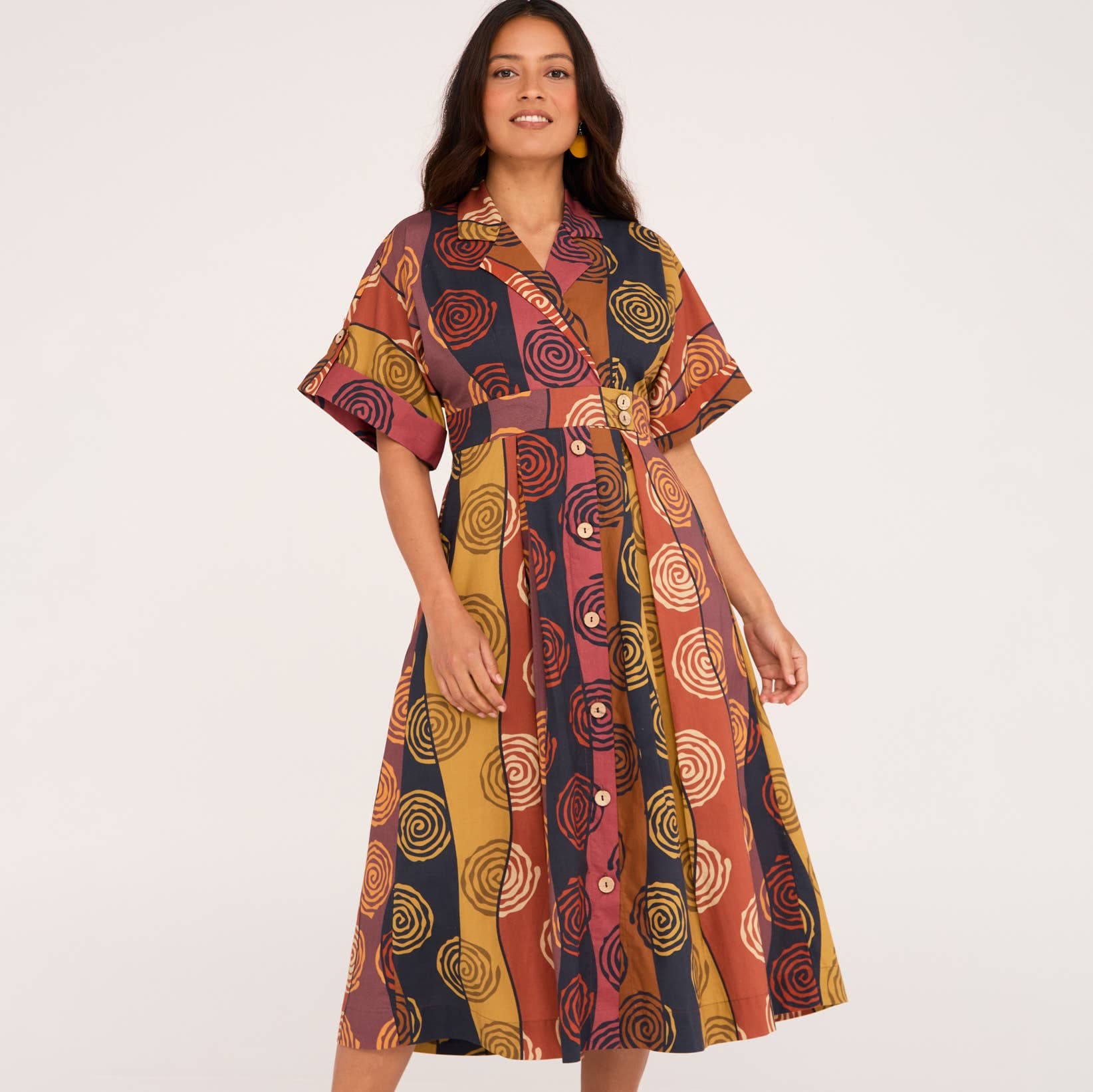 Buy Ella & Sunday - Dakota Dress Earth by ella & sunday - at Hamish + Grace