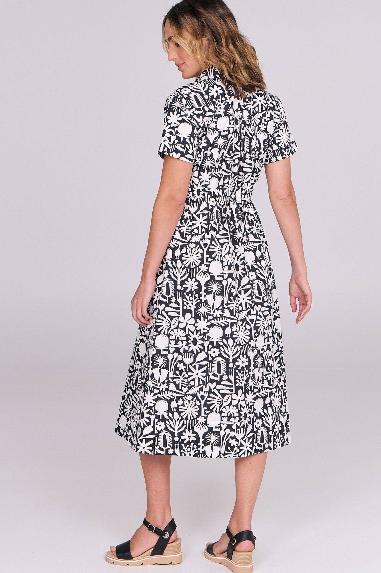 Buy Ella & Sunday - Murphy Dress Bush Bloom Mono by ella & sunday - at Hamish + Grace