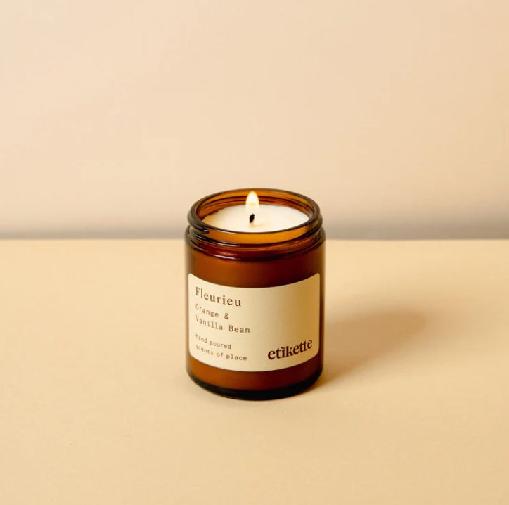 Buy Etikette - Fleurieu in Orange & Vanilla Bean by Etikette - at Hamish & Grace