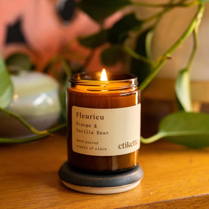 Buy Etikette - Fleurieu in Orange & Vanilla Bean by Etikette - at Hamish & Grace