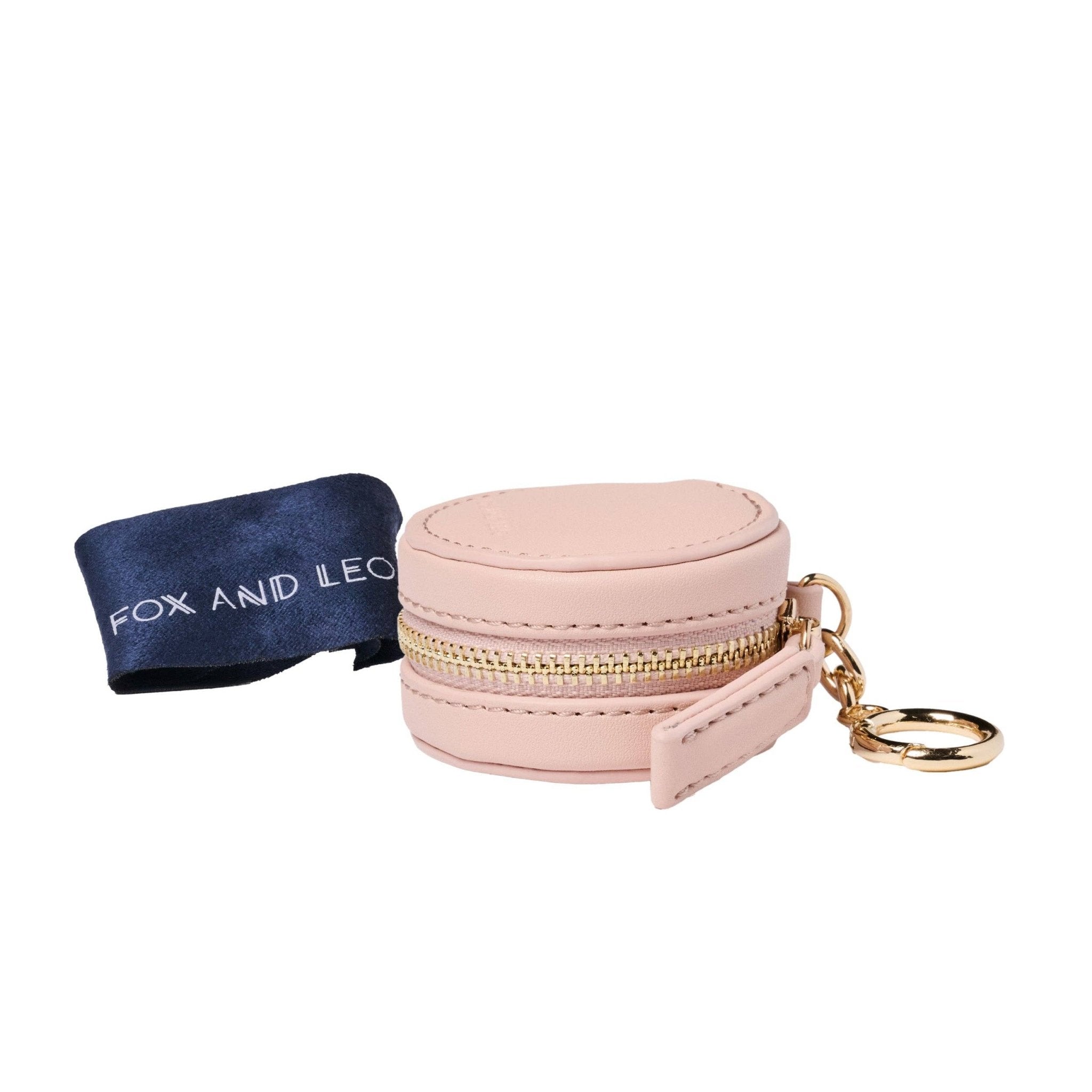 Buy Eye Catcher charm with microfibre cleaning cloth - Blush by FOX AND LEO - at Hamish + Grace
