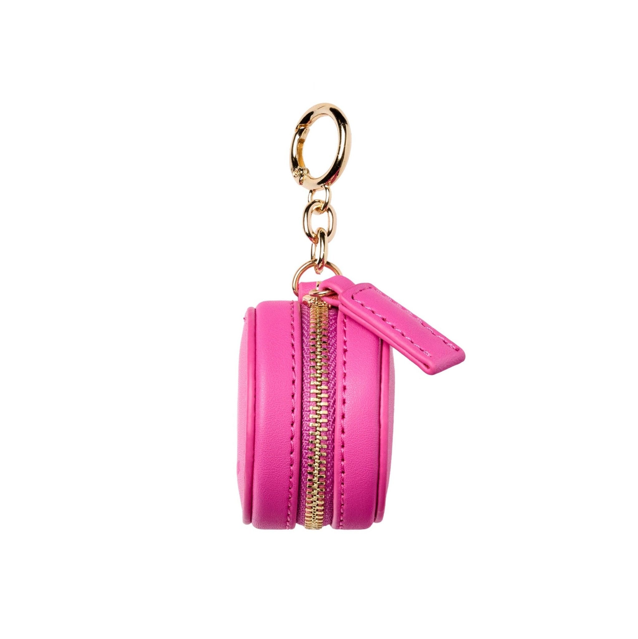 Buy Eye Catcher charm with microfibre cleaning cloth - Hot Pink by FOX AND LEO - at Hamish + Grace