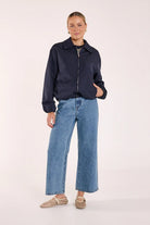 Buy Feather and Noise - Dalton Jacket - Navy by Feather and Noise - at Hamish + Grace