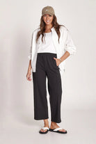 Buy Feather and Noise - Noah Cropped Pant - Black by Feather and Noise - at Hamish + Grace