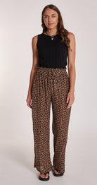 Buy Feather & Noise - Paige Leopard Print Pant by Feather & Noise - at Hamish & Grace