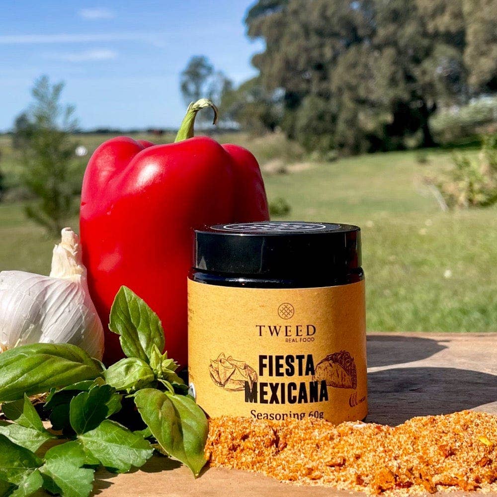 Buy Fiesta Mexicana Seasoning: Jar 60g $10.95 by Tweed Real Food - at Hamish + Grace