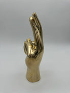 Buy Fingers Crossed Hand, 24cm, Bronze Handmade by Bronze Betty - at Hamish + Grace