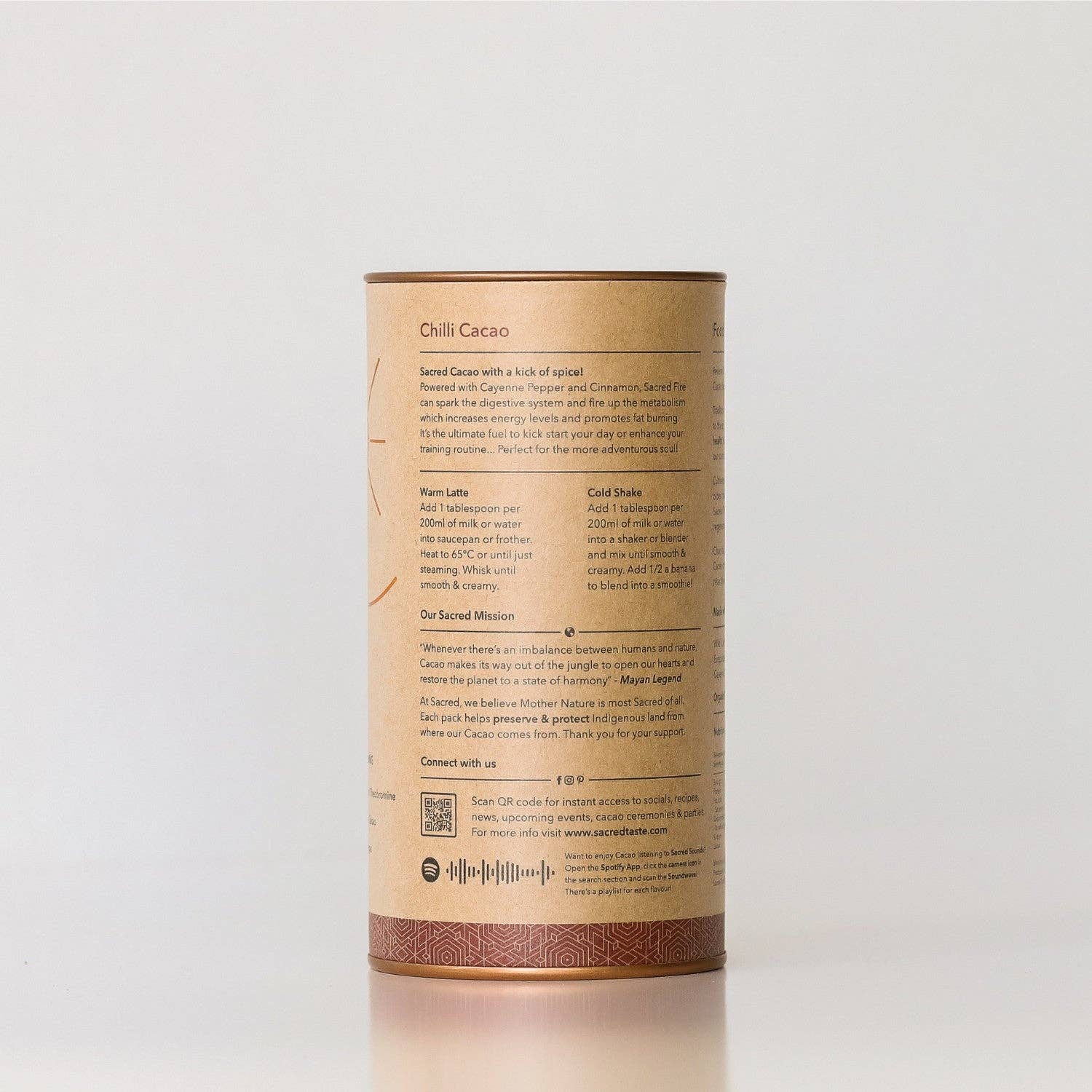 Buy Fire - Chilli Cacao: 250g | 25 serves by Sacred Taste - at Hamish + Grace