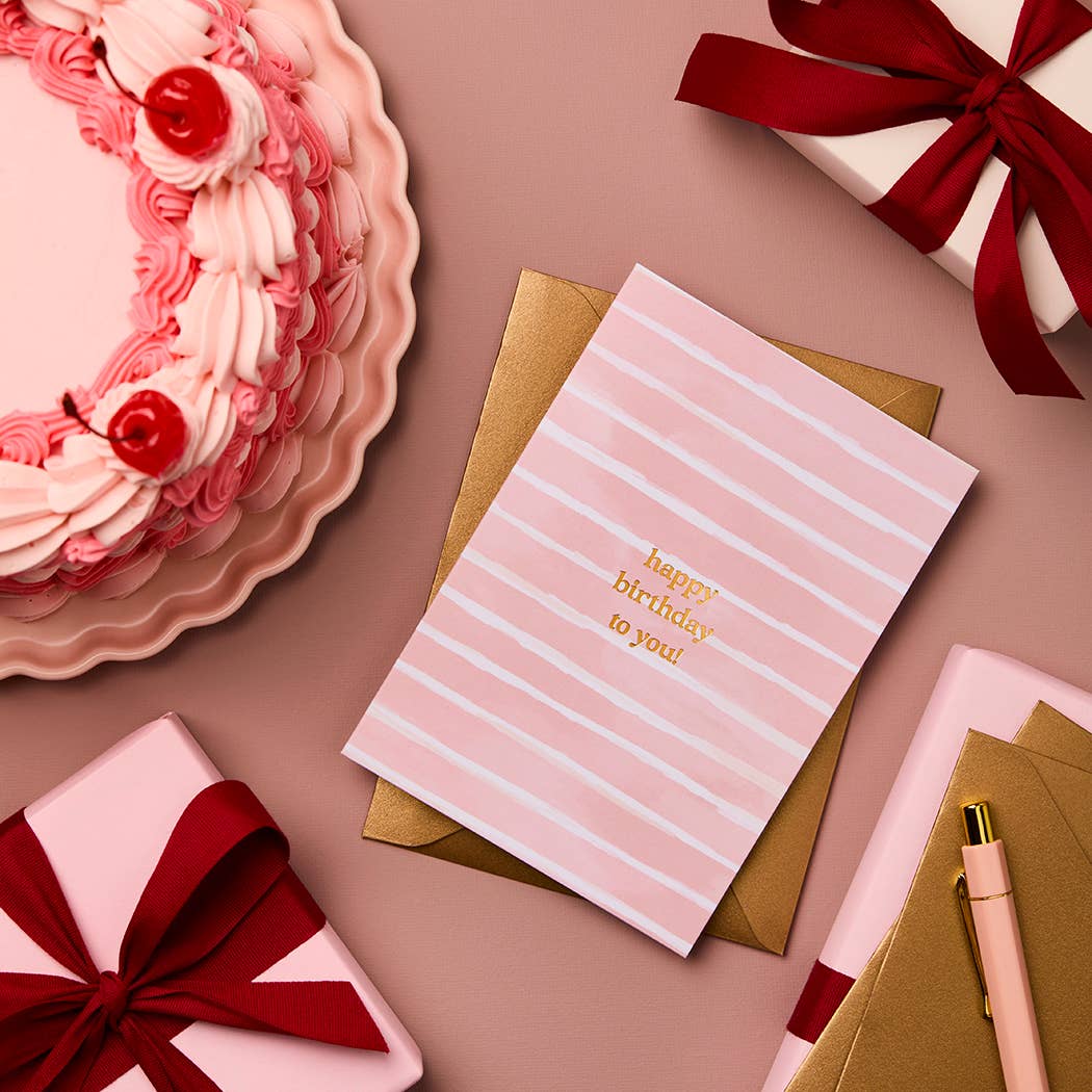 Buy Foil Birthday Card | Premium Australian Stationery by Gabrielle & Celine Greeting Cards Australia - at Hamish + Grace