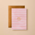 Buy Foil Birthday Card | Premium Australian Stationery by Gabrielle & Celine Greeting Cards Australia - at Hamish + Grace