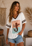 Buy For The Love of Vino Tee by By Frankie - at Hamish + Grace