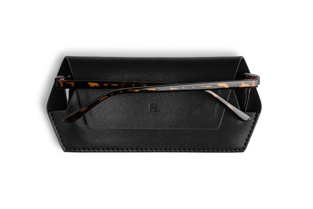 Buy Fox and Leo glasses case - Black by FOX AND LEO - at Hamish + Grace