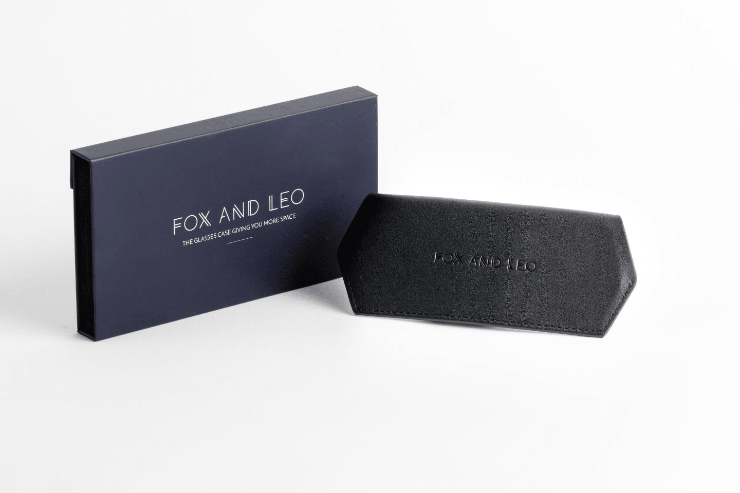 Buy Fox and Leo glasses case - Black by FOX AND LEO - at Hamish + Grace