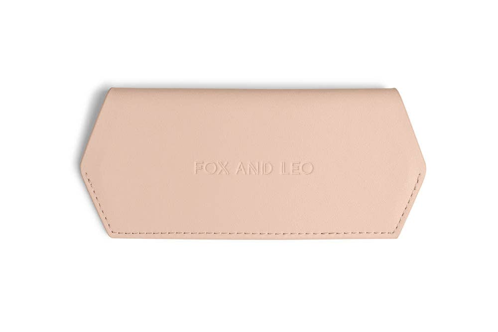 Buy Fox and Leo glasses case - Blush by FOX AND LEO - at Hamish + Grace