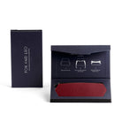 Buy Fox and Leo glasses case - Burgundy by FOX AND LEO - at Hamish + Grace