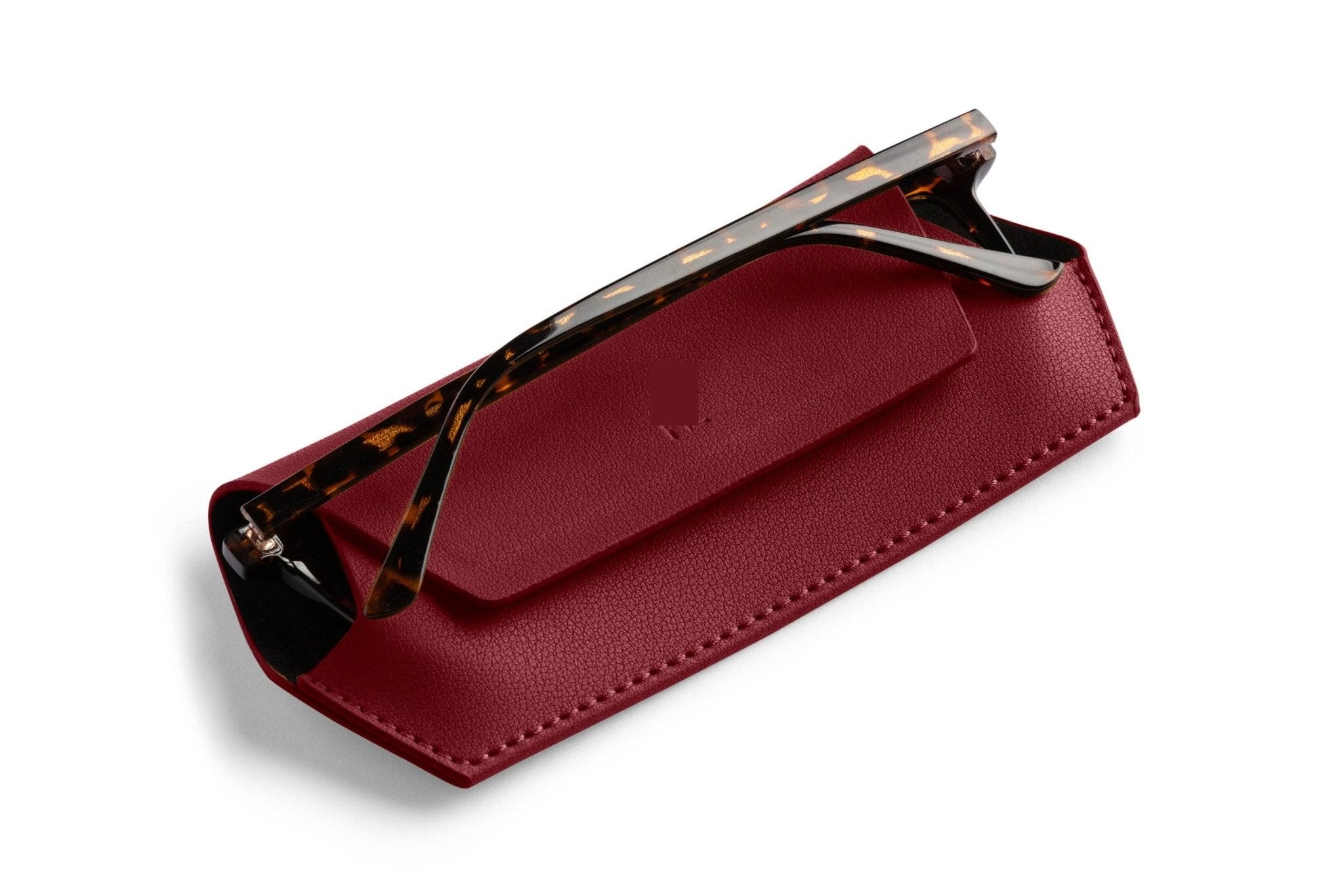 Buy Fox and Leo glasses case - Burgundy by FOX AND LEO - at Hamish + Grace
