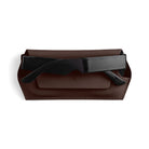 Buy Fox and Leo glasses case - Chocolate by FOX AND LEO - at Hamish + Grace