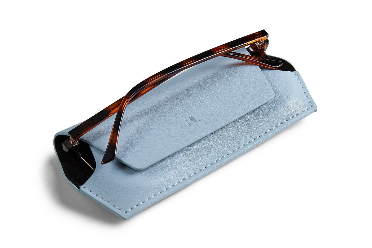 Buy Fox and Leo glasses case - Sky Blue by FOX AND LEO - at Hamish + Grace