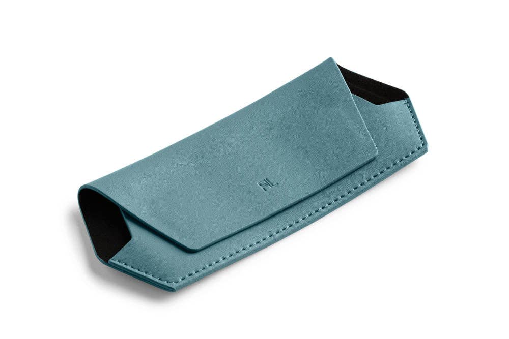 Buy Fox and Leo glasses case - Teal by FOX AND LEO - at Hamish + Grace