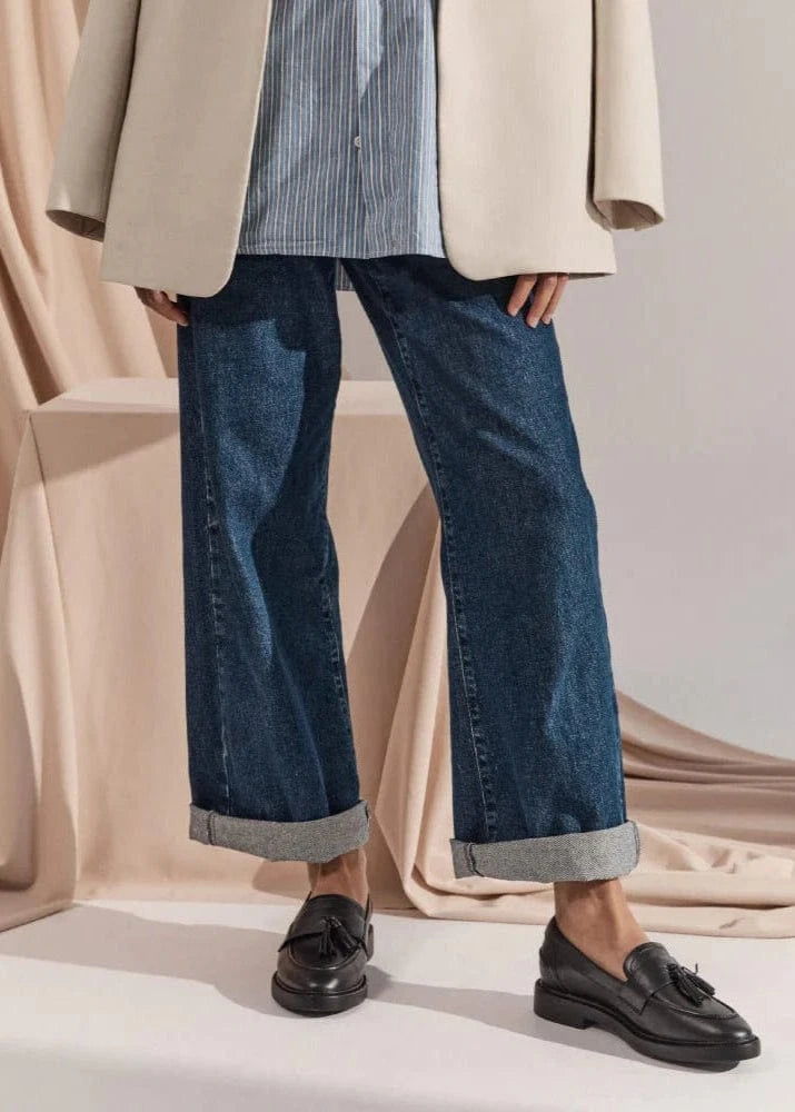 Frankie 4 Fashion Frankie4 - Octavia Black Loafers