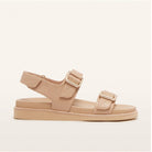 Buy Frankie 4 - Thompson Camel Flat Sandal by Frankie 4 - at Hamish & Grace