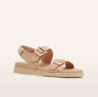 Buy Frankie 4 - Thompson Camel Flat Sandal by Frankie 4 - at Hamish & Grace