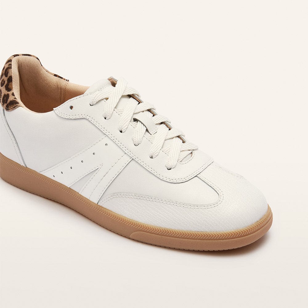 Buy Frankie4 - Levi White/Leopard Print by Frankie 4 - at Hamish + Grace