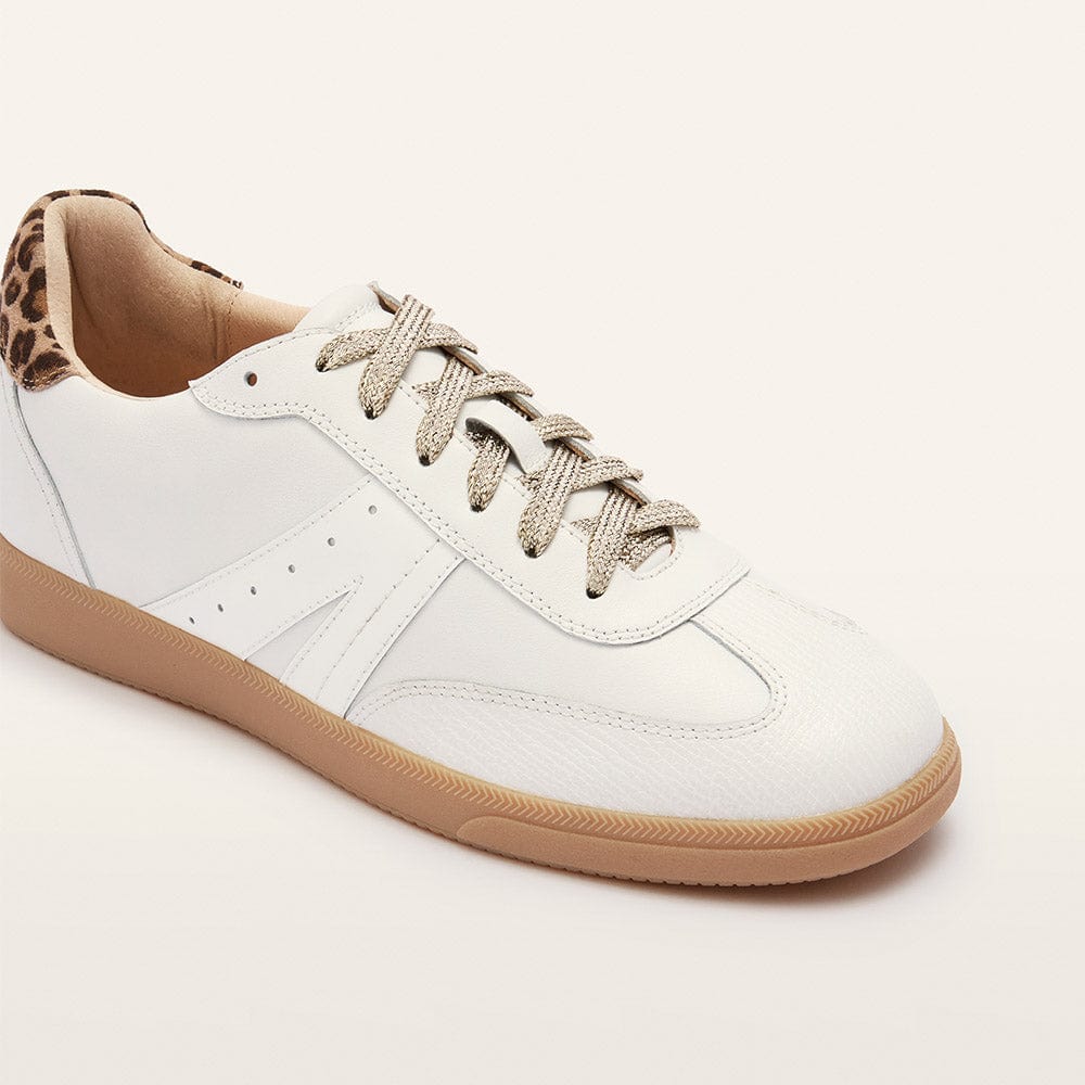 Buy Frankie4 - Levi White/Leopard Print by Frankie 4 - at Hamish + Grace