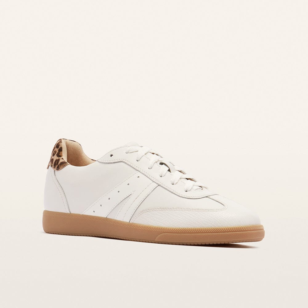 Buy Frankie4 - Levi White/Leopard Print by Frankie 4 - at Hamish + Grace