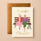 Buy Friendship Card | Minimal Eco-Friendly Greeting Card by Gabrielle & Celine Greeting Cards Australia - at Hamish + Grace