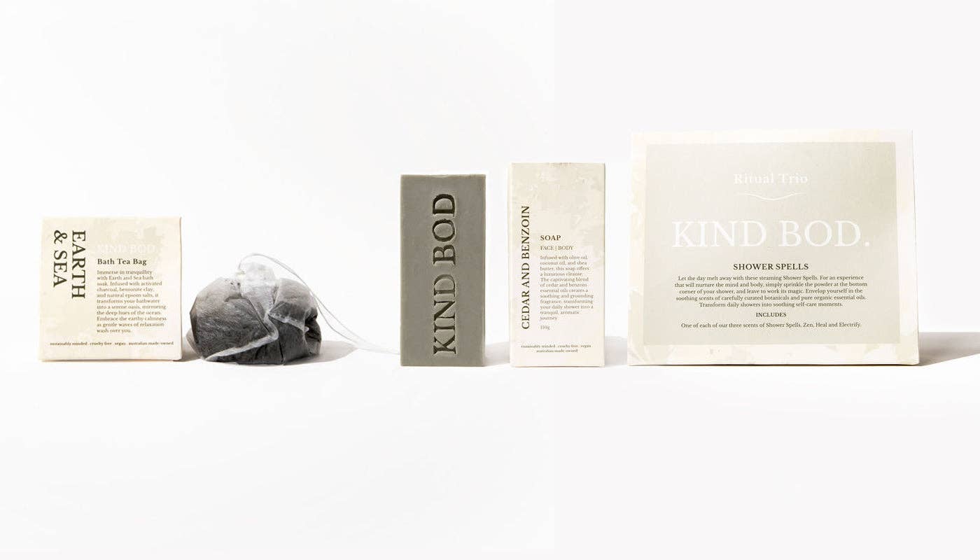 Buy GIFT BOX: EARTH AND SEA by Kind Bod - at Hamish & Grace