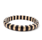 Buy Gold and Black Enamel Stack Bracelet (Copy) by Hamish + Grace - at Hamish & Grace