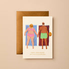 Buy Gold Foil Love & Anniversary Card | Modern Sustainable Style by Gabrielle & Celine Greeting Cards Australia - at Hamish + Grace